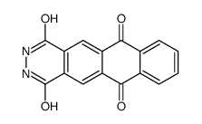 2,3-dihydronaphtho[2,3-g]phthalazine-1,4,6,11-tetrone结构式