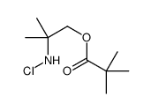 [2-(chloroamino)-2-methylpropyl] 2,2-dimethylpropanoate结构式