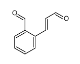 2-[(E)-3-oxoprop-1-enyl]benzaldehyde结构式