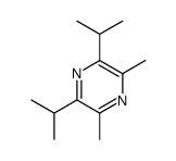 2,6-dimethyl-3,5-di(propan-2-yl)pyrazine结构式