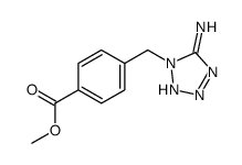 methyl 4-[(5-aminotetrazol-1-yl)methyl]benzoate Structure