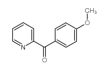 (4-甲氧基苯基)(吡啶-2-基)甲酮结构式