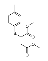 dimethyl 2-(4-methylphenyl)sulfanylbut-2-enedioate Structure