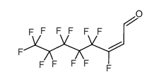 (E)-3,4,4,5,5,6,6,7,7,8,8,8-dodecafluorooct-2-enal Structure