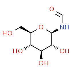 N-BETA-D-GLUCOPYRANOSYLFORMAMIDE Structure