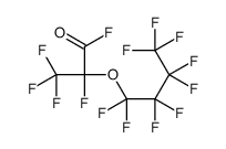 2,3,3,3-tetrafluoro-2-(1,1,2,2,3,3,4,4,4-nonafluorobutoxy)propanoyl fluoride Structure