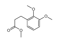 methyl 3-(2,3-dimethoxyphenyl)propanoate结构式