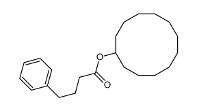 cyclododecyl 4-phenylbutanoate Structure