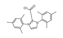 1,3-二均三甲苯基咪唑鎓-2-羧酸盐结构式