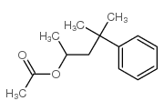 1,3-二甲基-3-苯丁醇乙酸酯结构式
