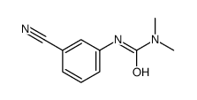 3-(3-cyanophenyl)-1,1-dimethylurea Structure