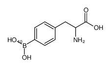 2-amino-3-(4-dihydroxyboranylphenyl)propanoic acid Structure