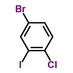 4-bromo-1-chloro-2-iodobenzene Structure