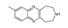 1H-Azepino[4,5-b]quinoxaline,2,3,4,5-tetrahydro-8-methyl-(9CI)结构式