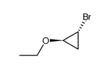(1R,2R)-1-bromo-2-ethoxycyclopropane Structure