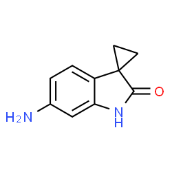 6'-氨基螺[环丙烷-1,3'-二氢吲哚]-2'-酮结构式