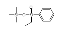 chloro-ethyl-phenyl-trimethylsilyloxysilane结构式