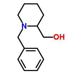 (1-苄基哌啶-2-基)甲醇结构式