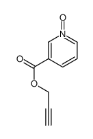 prop-2-ynyl 1-oxidopyridin-1-ium-3-carboxylate结构式