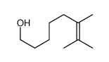 6,7-dimethyloct-6-en-1-ol结构式