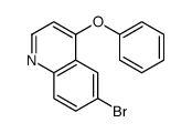 6-溴-4-苯氧基-喹啉结构式