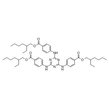 Ethylhexyl triazone Structure