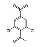 1-(2,6-dichloro-4-nitrophenyl)ethanone结构式