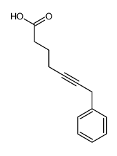7-phenylhept-5-ynoic acid结构式