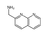 (1,8-萘啶-2-基)甲胺结构式