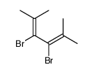 3,4-dibromo-2,5-dimethylhexa-2,4-diene结构式