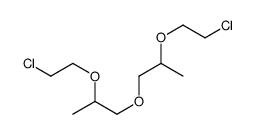 2-(2-chloroethoxy)-1-[2-(2-chloroethoxy)propoxy]propane Structure