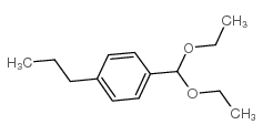 4-丙基苯甲醛二乙缩醛结构式