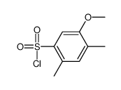 5-methoxy-2,4-dimethylbenzenesulfonyl chloride(SALTDATA: FREE) Structure