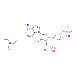 3'-Phosphoadenosine 5'-phosphosulfate triethylammnonium salt Structure