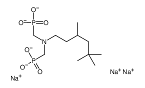 trisodium hydrogen [[(3,5,5-trimethylhexyl)imino]bis(methylene)]diphosphonate结构式