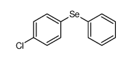1-chloro-4-phenylselanylbenzene结构式