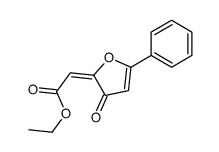 ethyl (2E)-2-(3-oxo-5-phenylfuran-2-ylidene)acetate Structure
