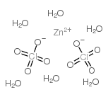 高氯酸锌,六水合物结构式