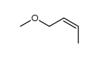 (Z)-1-Methoxy-2-buten结构式
