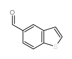 苯并[b]噻吩-5-甲醛结构式
