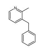 2-methyl-3-benzylpyridine Structure