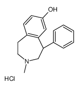 S(-)-SCH-23388,去氯 盐酸盐结构式