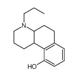 10-hydroxy-4-propyl-1,2,3,4,4a,5,6,10b-octahydrobenzo(f)quinoline结构式