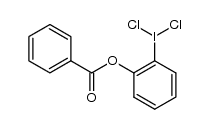 benzoic acid-(2-dichloroiodanyl-phenyl ester) Structure