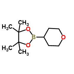 四氢吡喃-4-硼酸频哪醇酯结构式