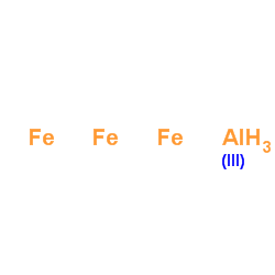 aluminium, compound with iron (1:3) structure