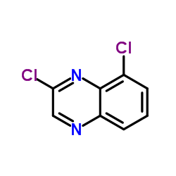 2,8-Dichloroquinoxaline Structure