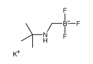 ((叔-丁基氨基)甲基)三氟硼酸钾结构式