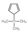 三甲基环戊二烯铂(IV)结构式