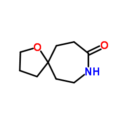 1-Oxa-8-azaspiro[4.6]undecan-9-one Structure